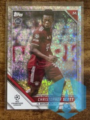 2021-22 Topps UEFA Champions League Soccer Christopher Scott Sparkle Foil #173